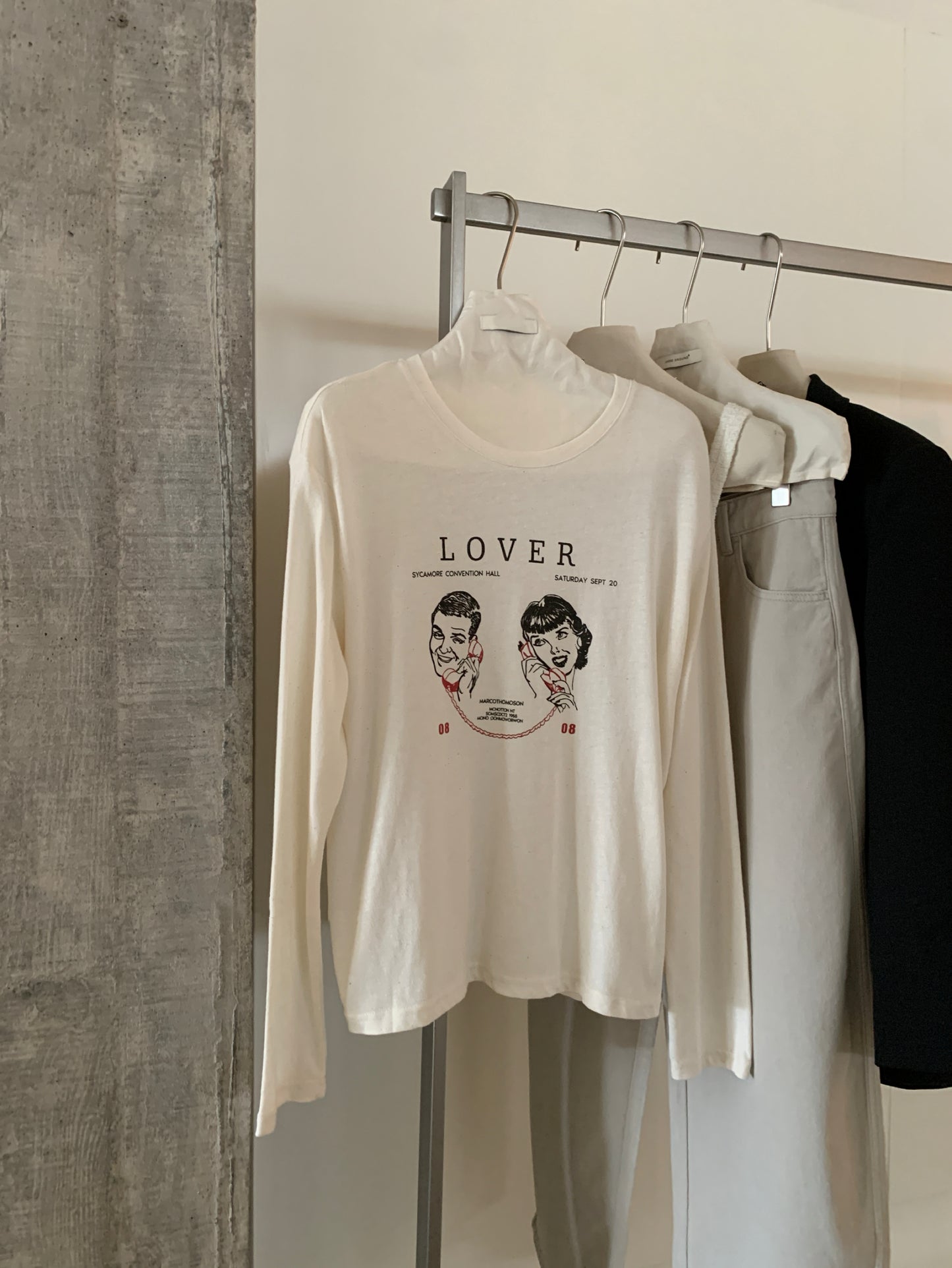 // LOVER復古圖案TEE