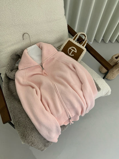 // 10%兔毛連糯拉鍊CD