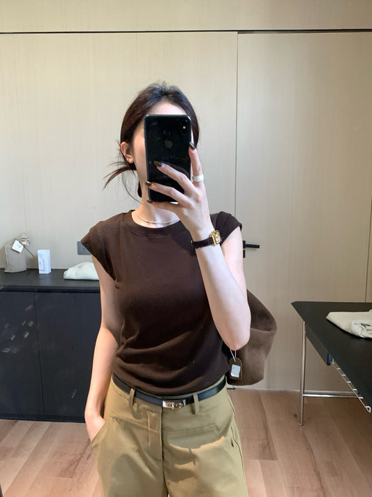 // 八色顯瘦小飛袖TEE