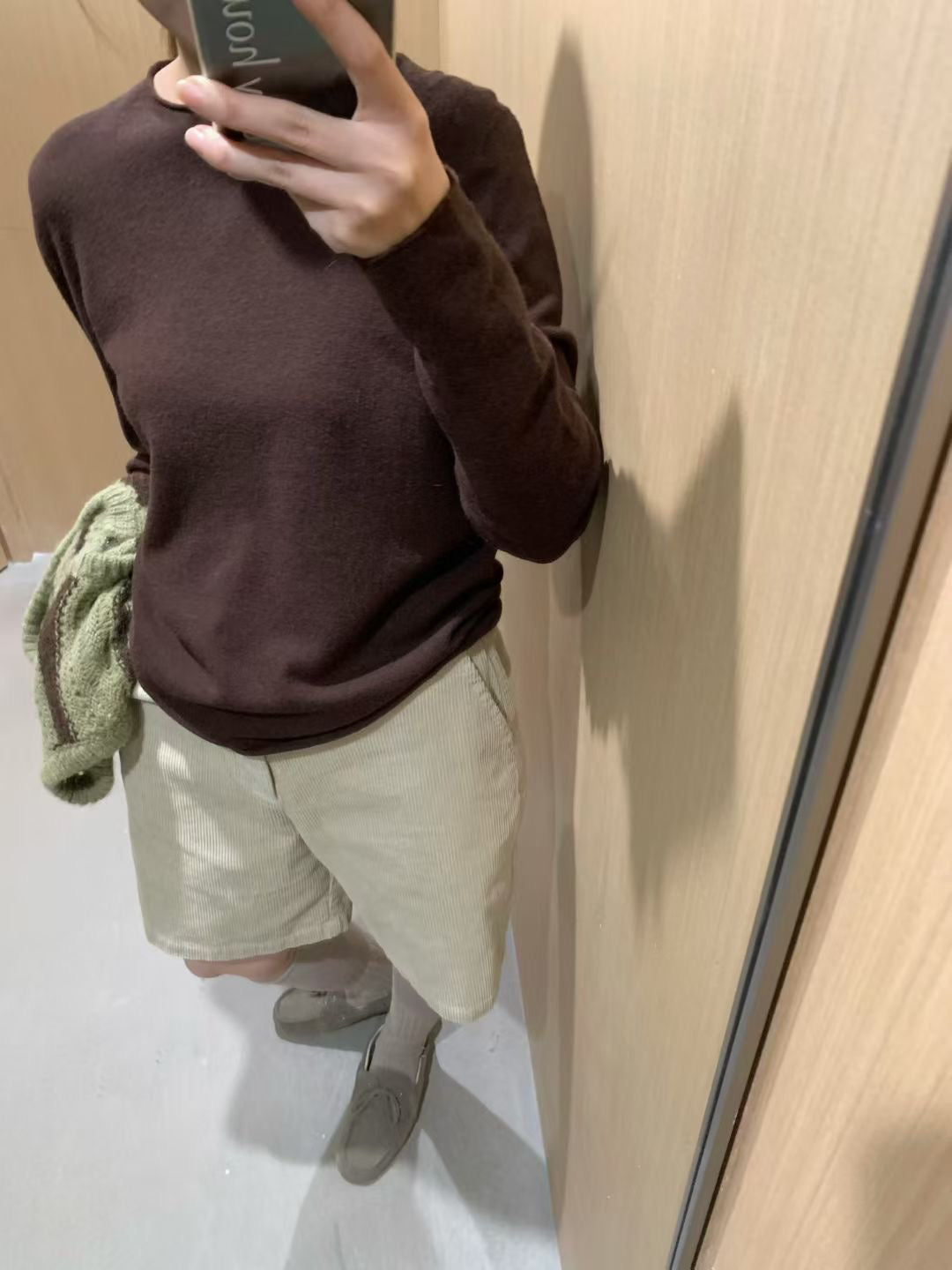 // whole garment親膚羊毛卷邊NT