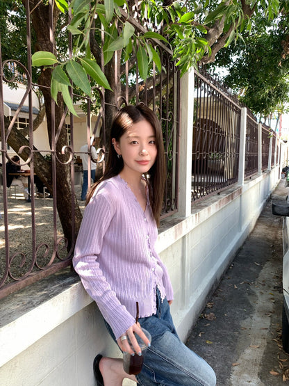 // 波浪卷卷邊直紋CD