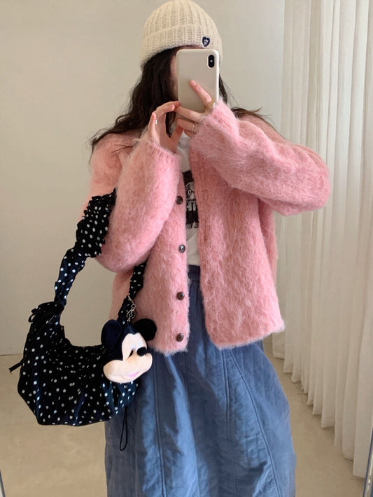 // 拉絨插肩保暖CD