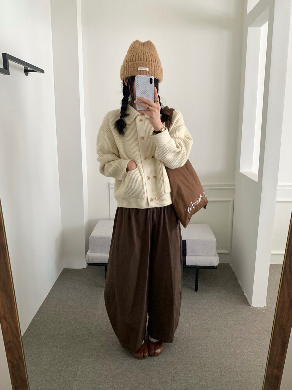 // 慵懶感雙排扣口袋翻領CD