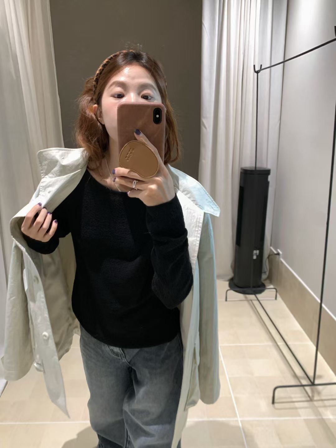 // 抗毛粒桑蠶絲+絲光羊毛薄針織
