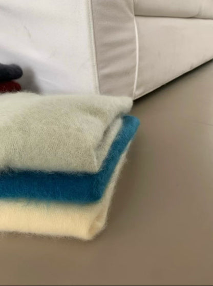 // ￼不易掉毛不易起球山羊絨毛衣