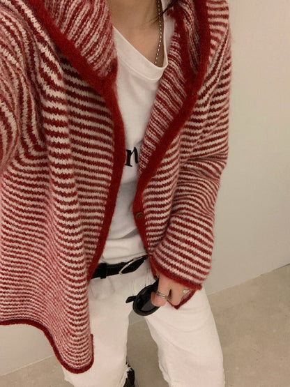 // 超軟糯包邊連帽間條CD