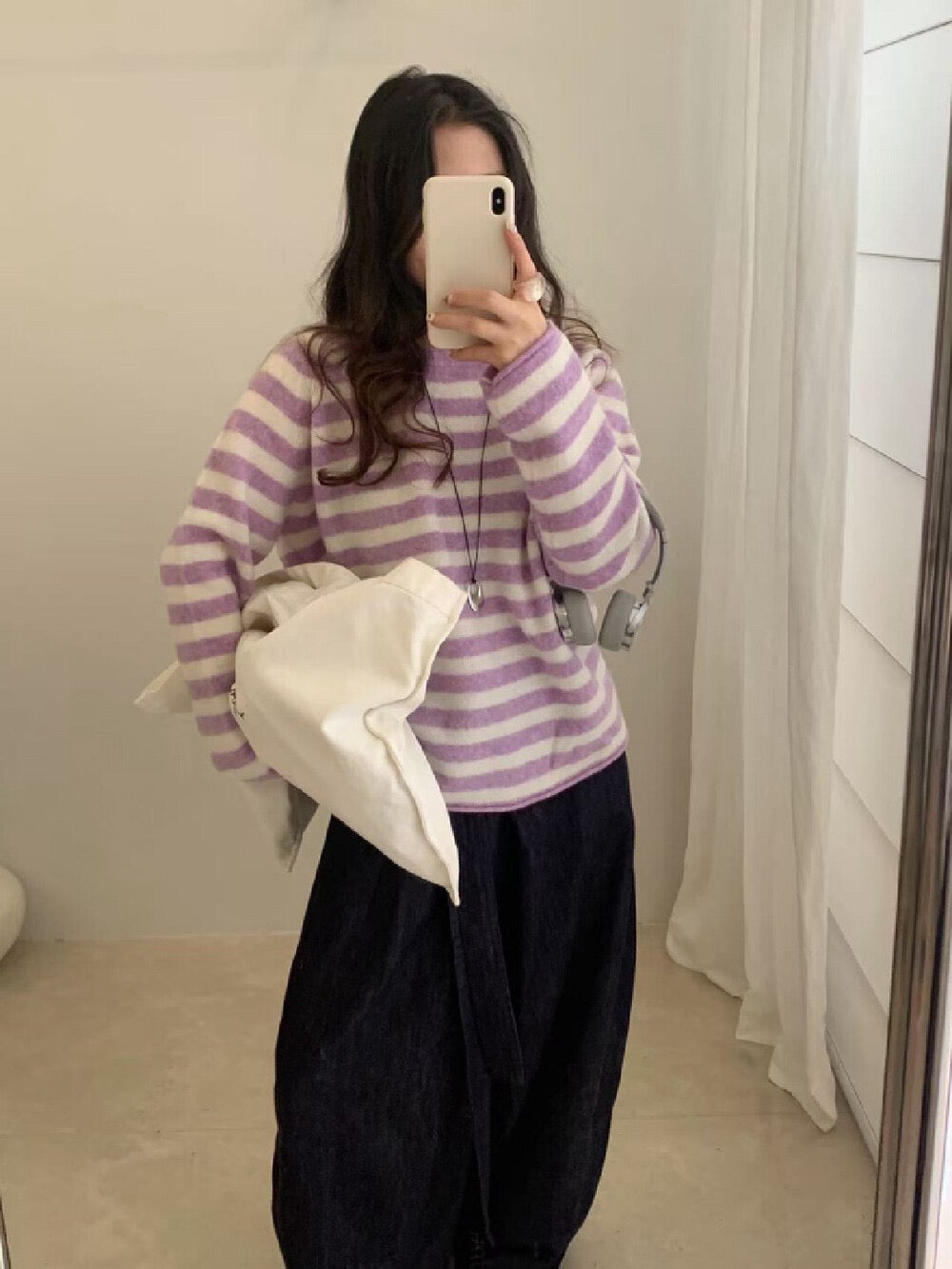 // 80%綿羊毛柔軟間條NT