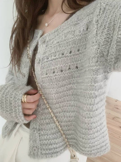 // 超美織紋短款羊毛CD