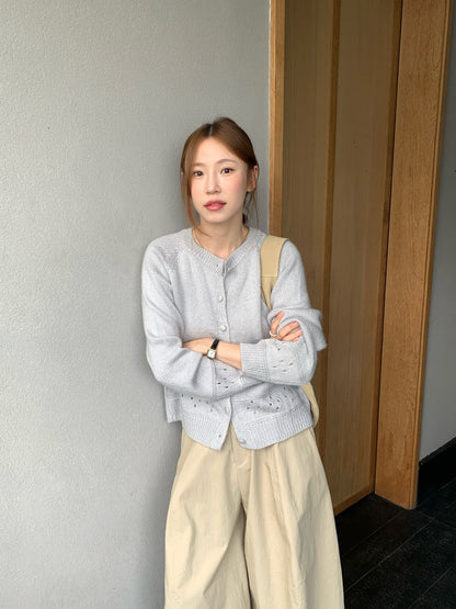 // 特別衣擺鈎花鏤空CD