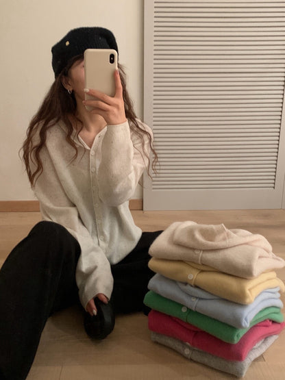 // 100%wool一體無縫連帽開胸NT