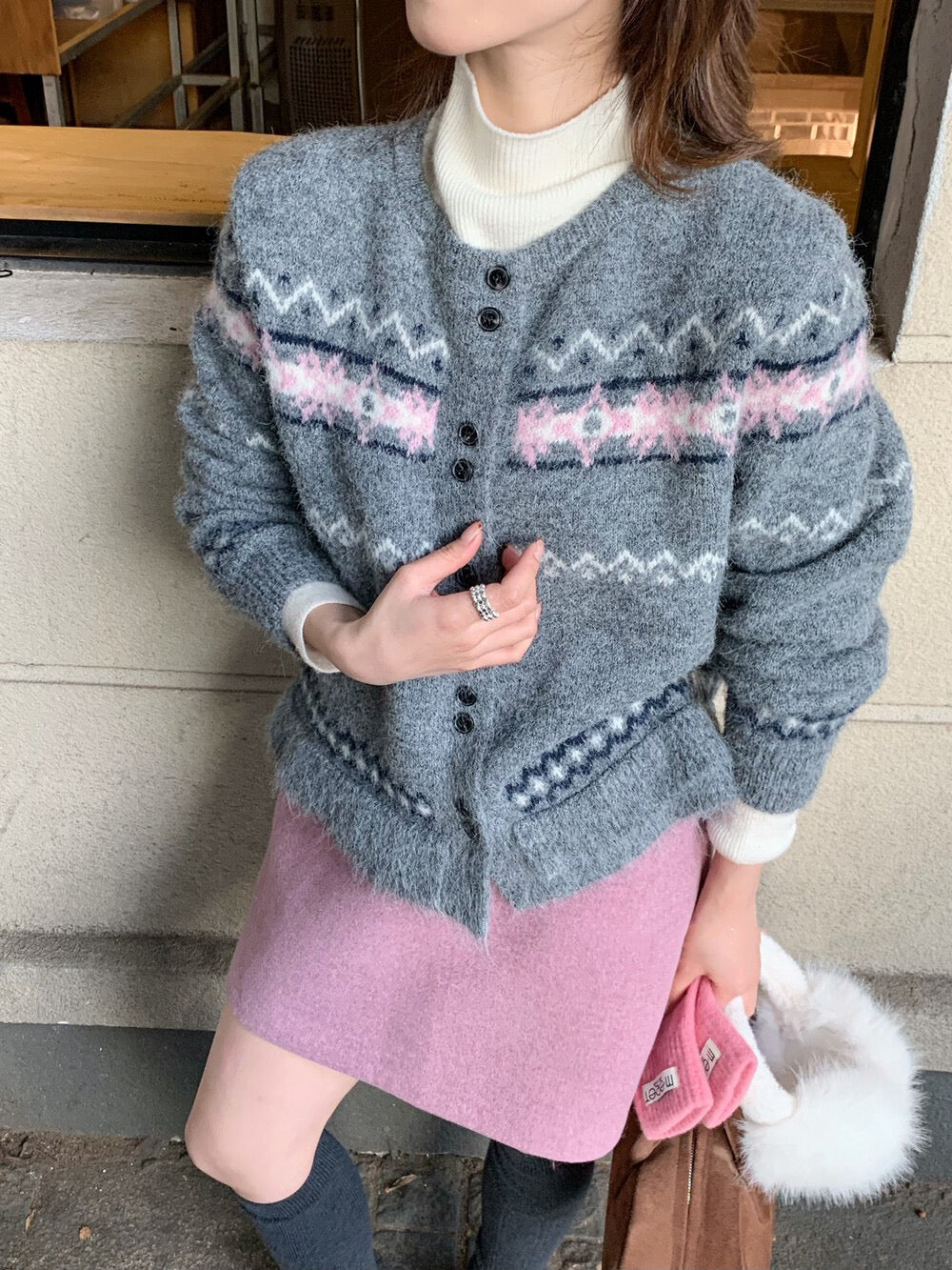 // double鈕扣設計花紋CD