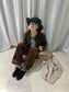 // wool+mohair螺紋領口CD