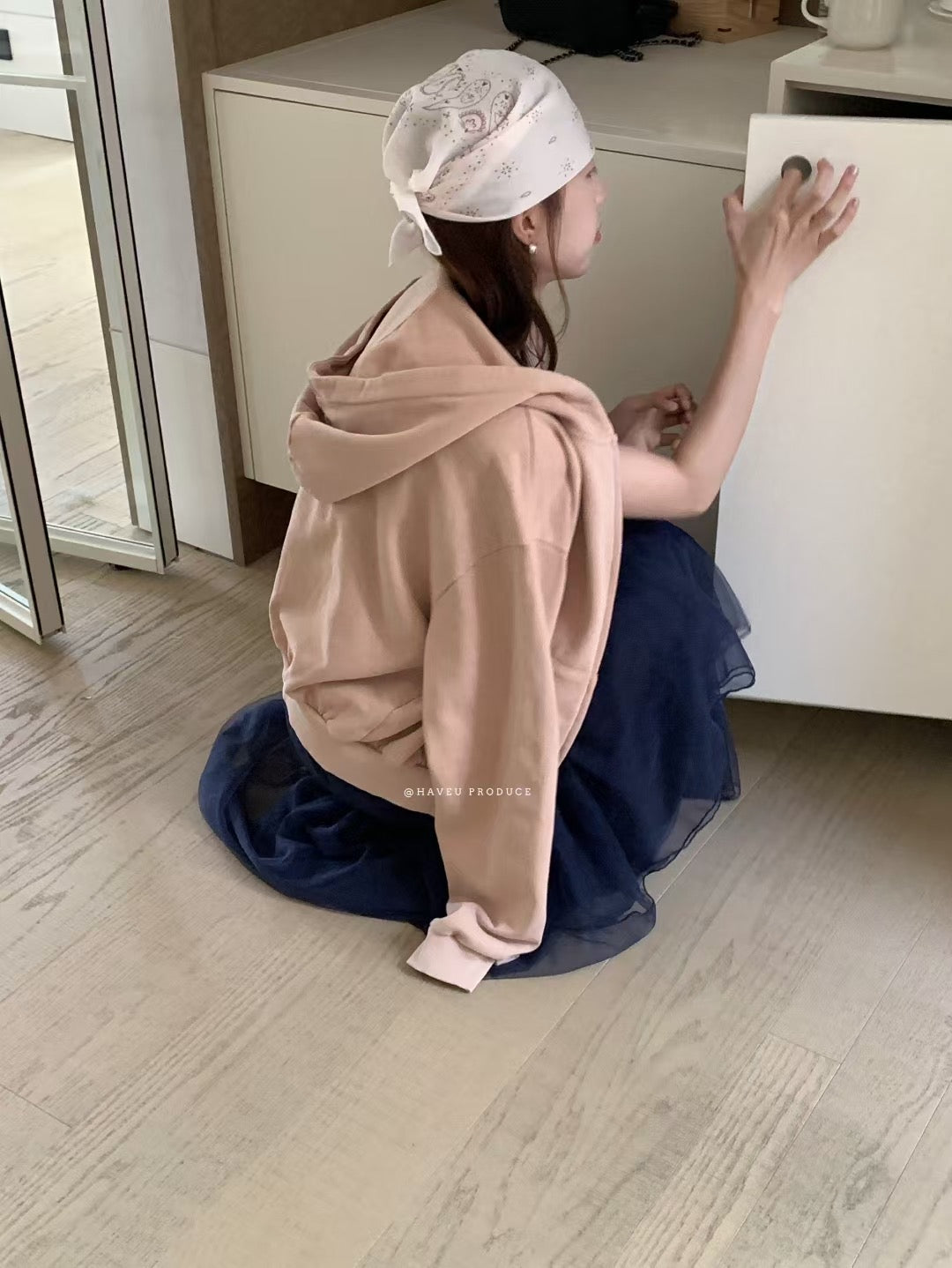 // 復古洗水街頭風連帽拉鍊外套