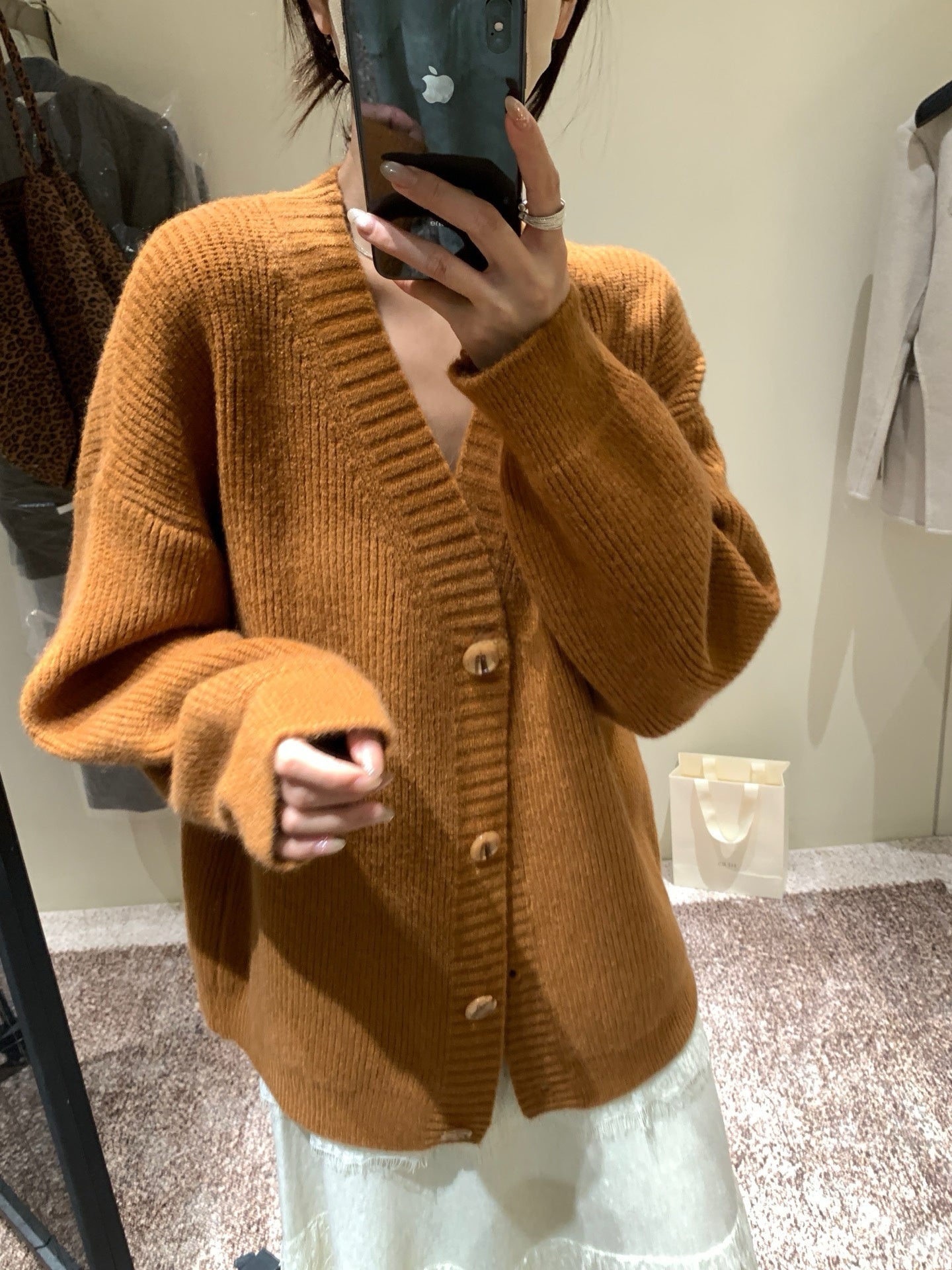 // 慵懶感中長大毛衣外套