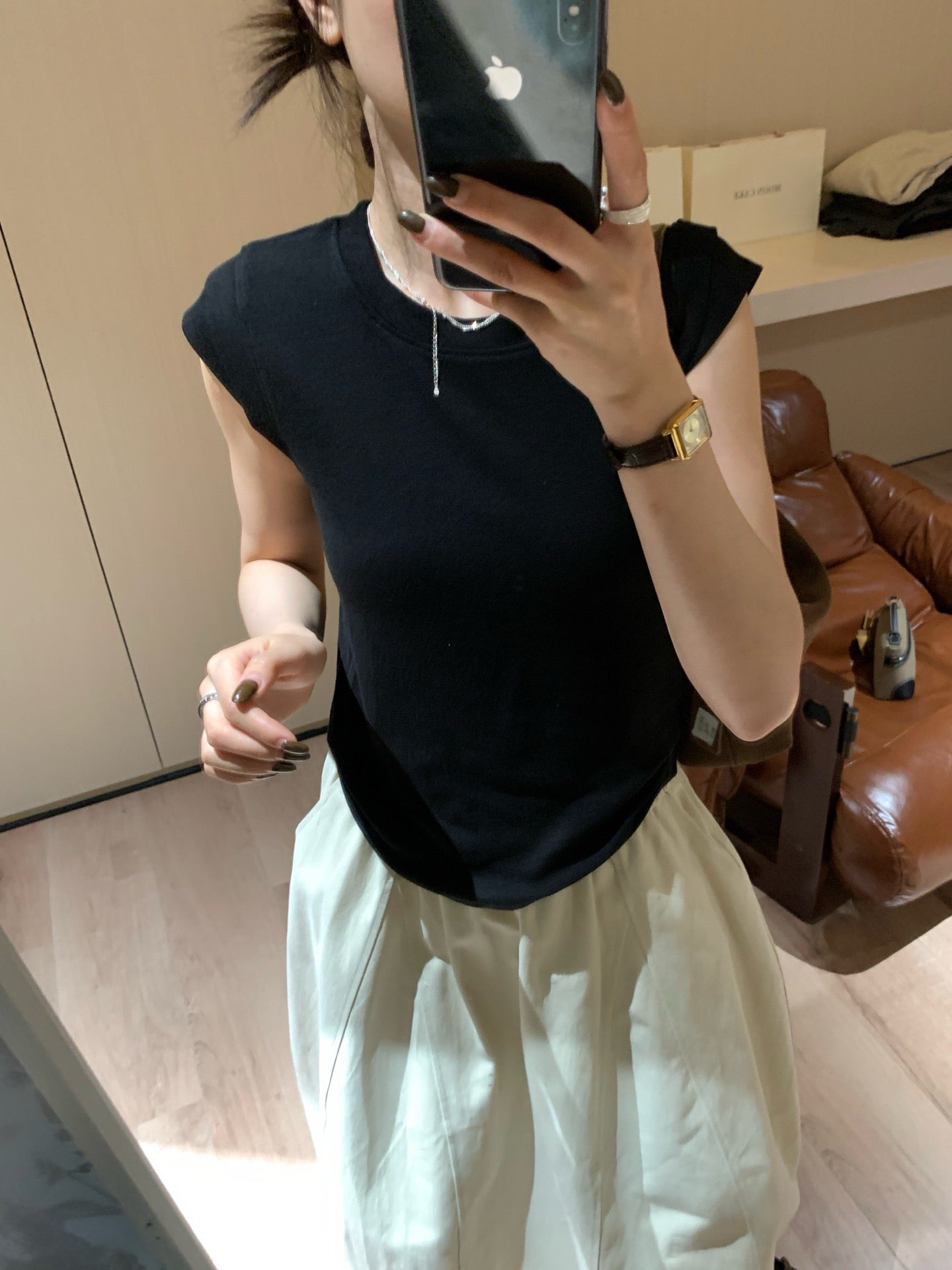 // 八色顯瘦小飛袖TEE