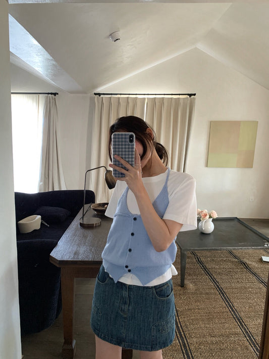 🦭 30%羊毛法式疊穿小吊帶