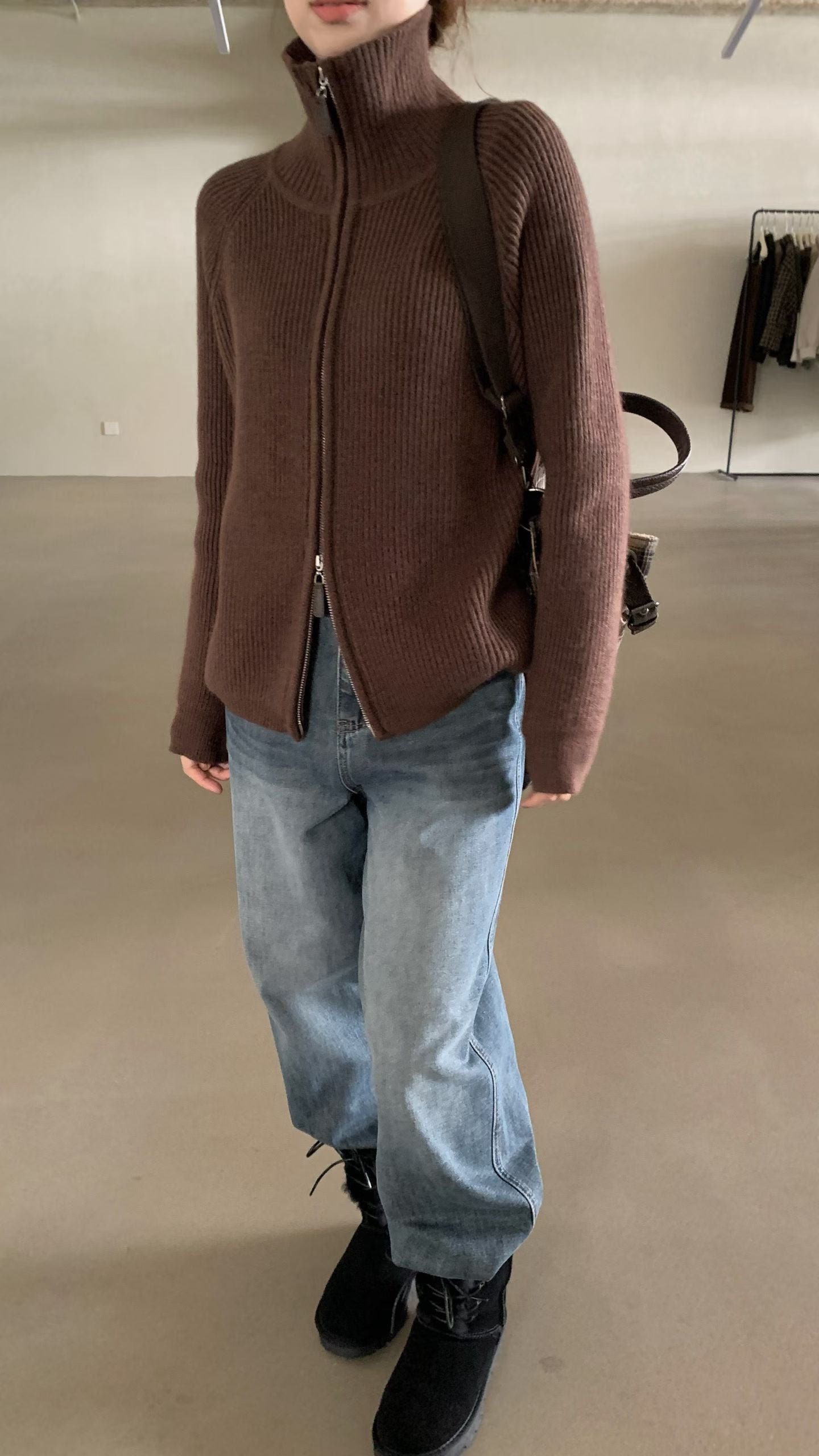 // 30%raccoon高質上下拉鍊插肩CD