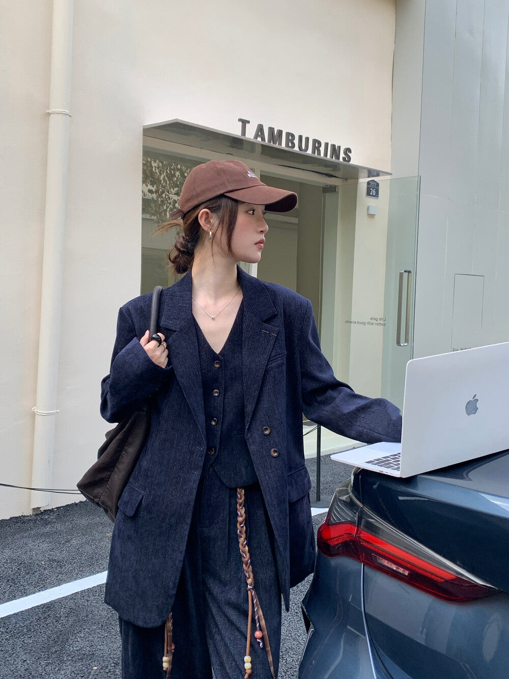 // 超美雪尼爾絨馬甲+褲+外套SET(外套可分開單買)