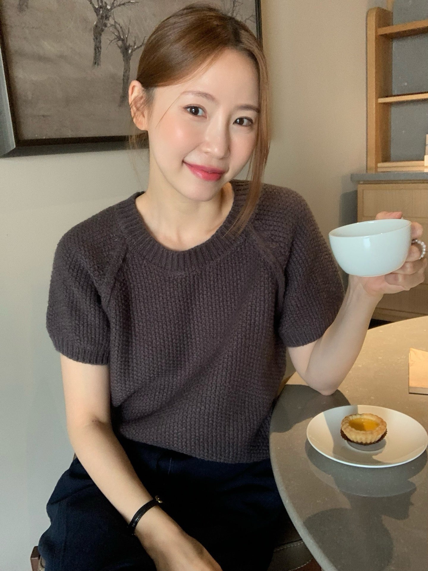 (部分現貨) // 簡約插肩圓領短袖NT