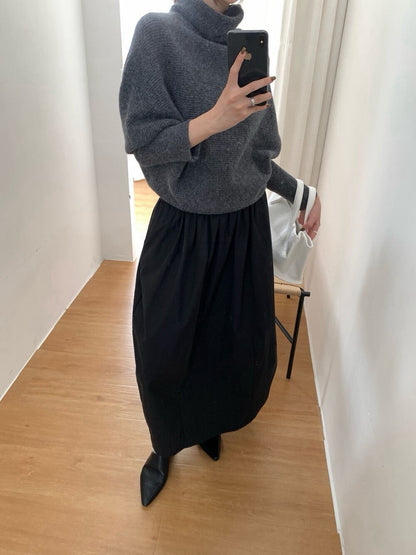 // 堆堆領慵懶感蝙蝠袖NT