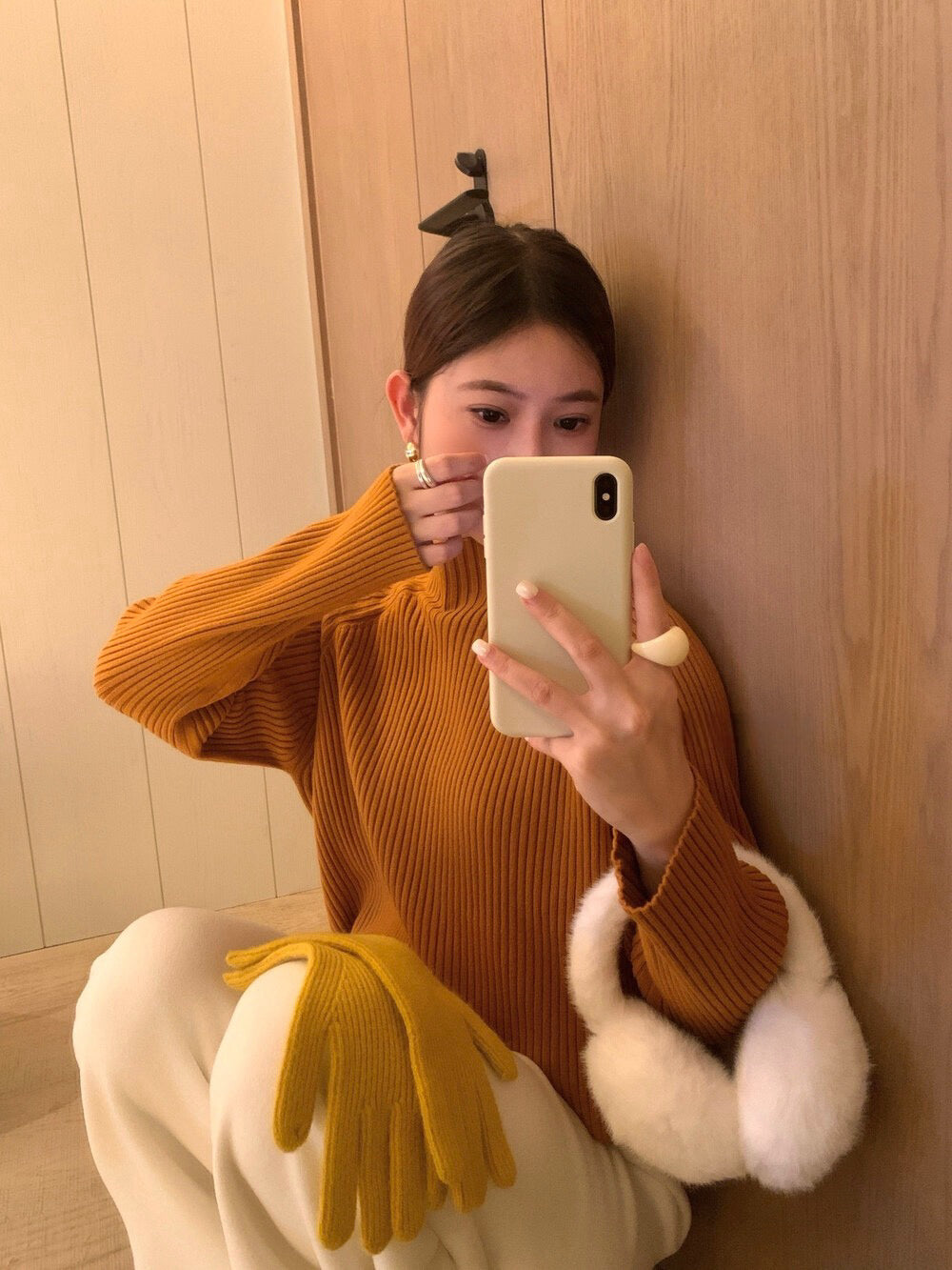 // 超美22色直坑紋不挑身型半領NT