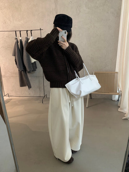 // 粗棒針特別織紋拉鍊CD