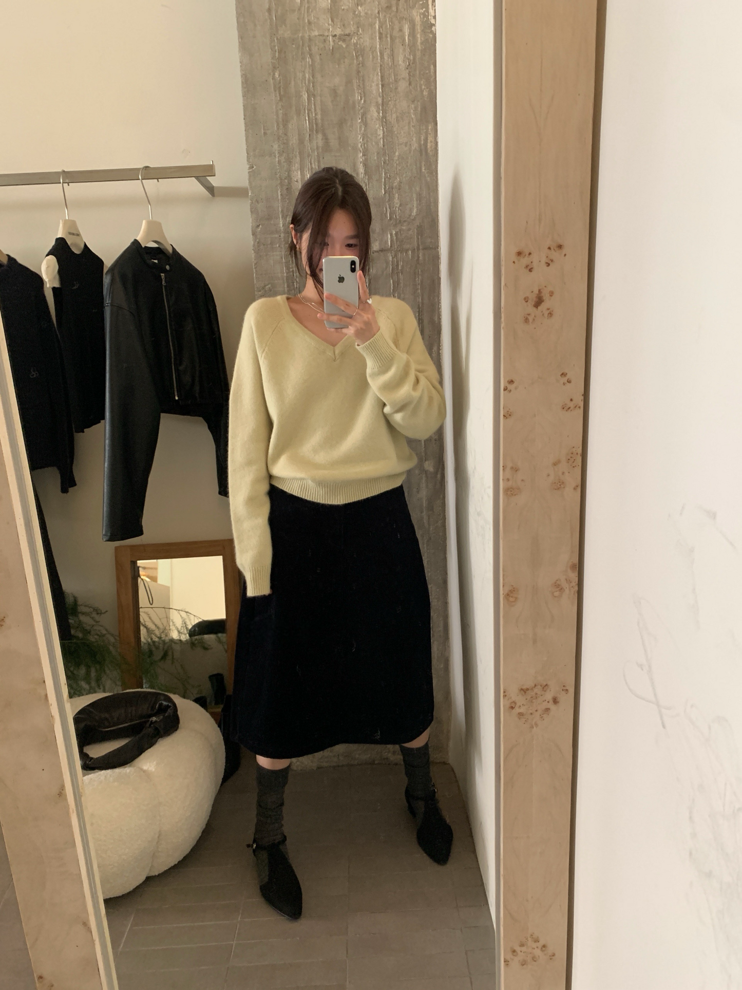 // 高質raccoon V領軟糯NT