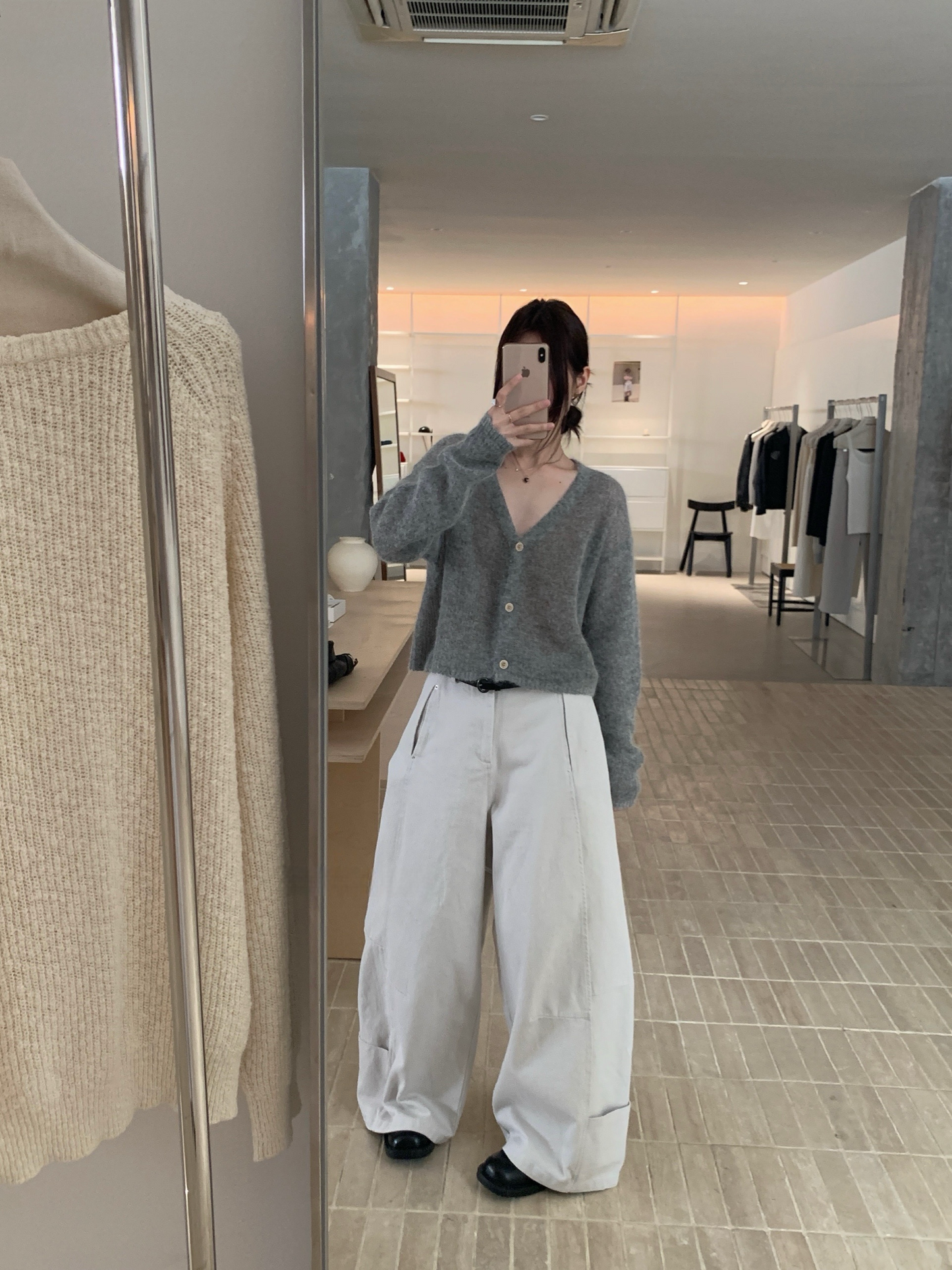 // 超帥特別口袋設計工裝褲