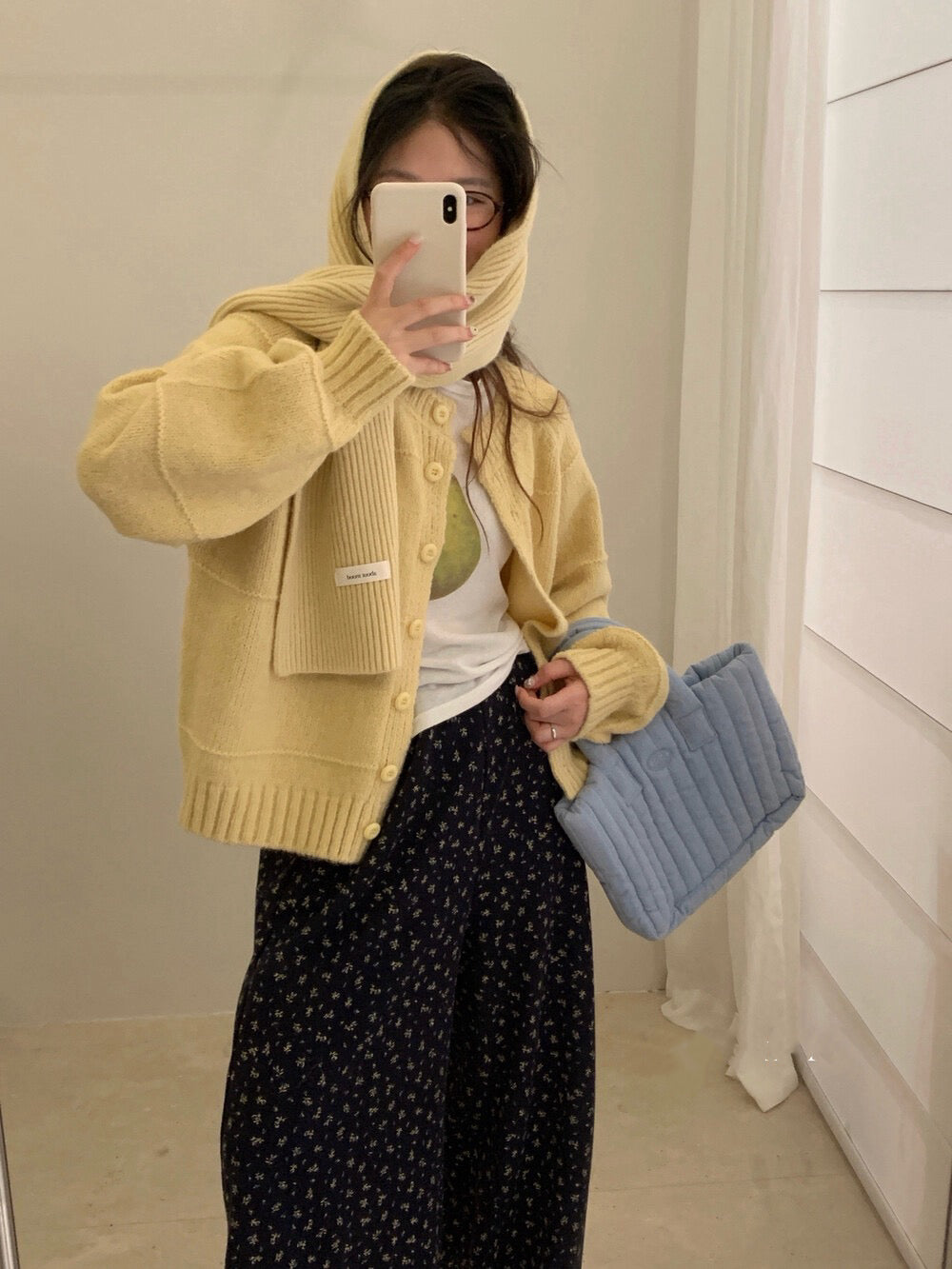 // 立體線條高飽和顏色織紋圓領CD