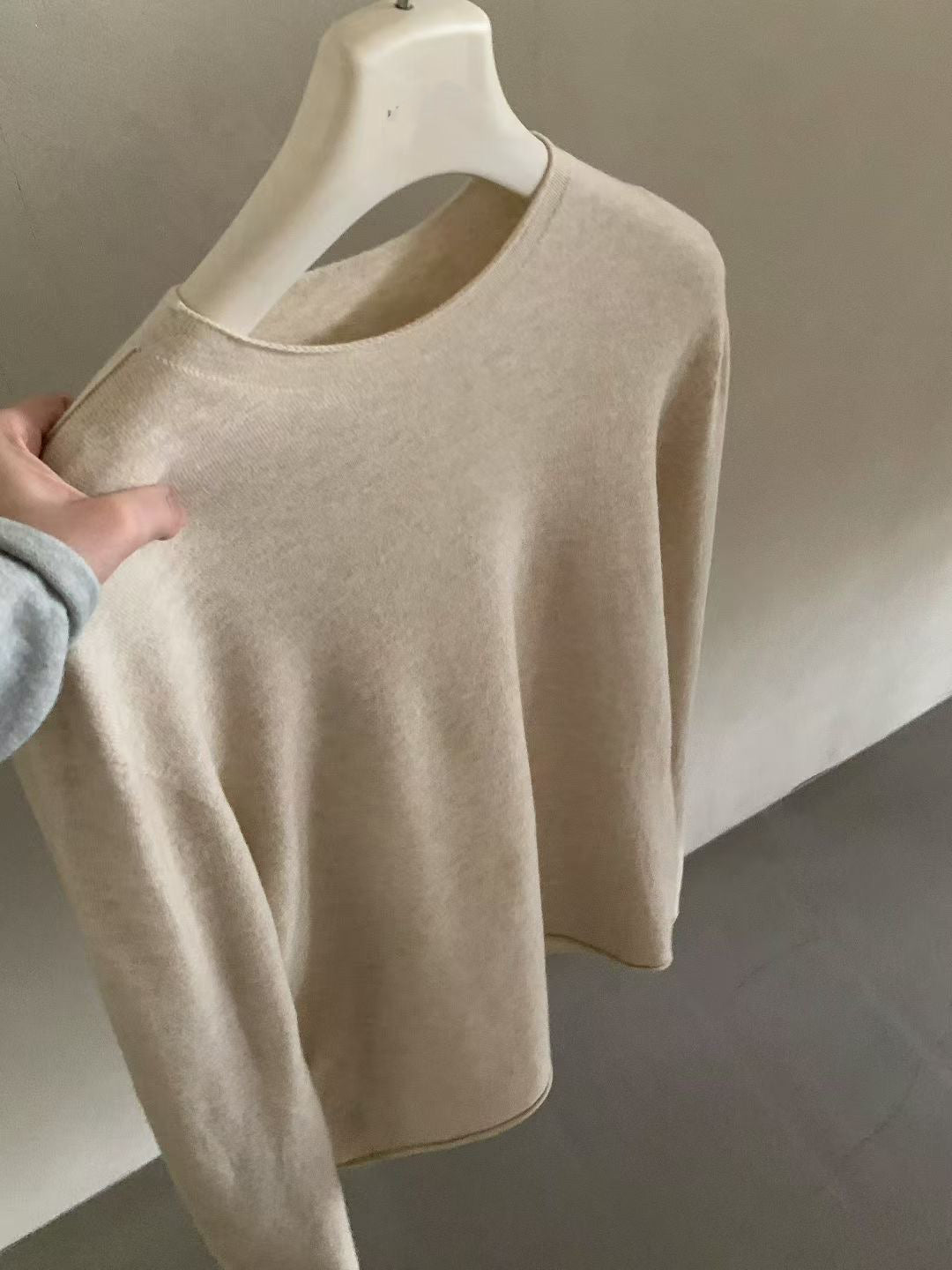 // whole garment親膚羊毛卷邊NT
