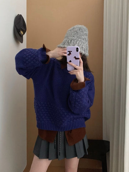 // 菠蘿針重工粗針毛衣