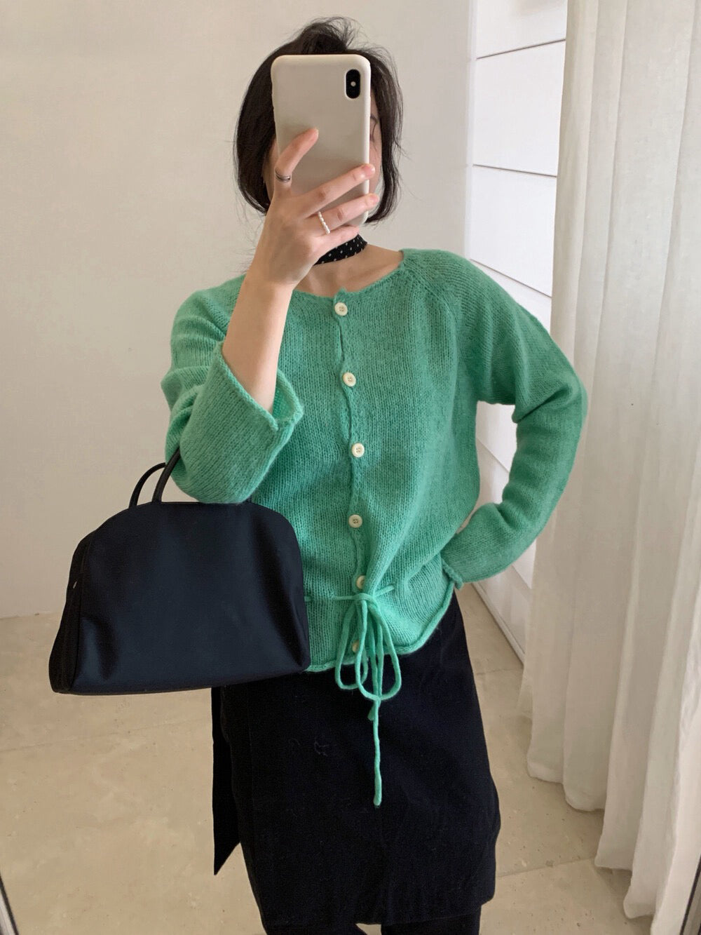 // 10%羊毛可綁帶腰插肩NT