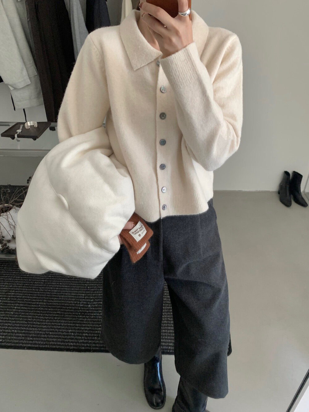 // 33%wool翻領高品質CD