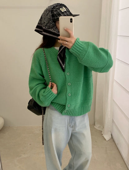 // 立體線條高飽和顏色織紋圓領CD