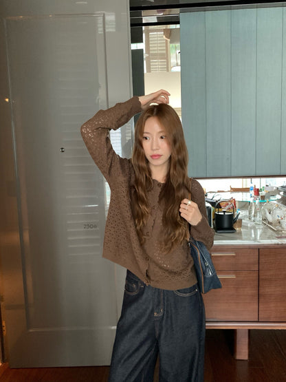 // 精緻感花邊鏤空鈎花CD