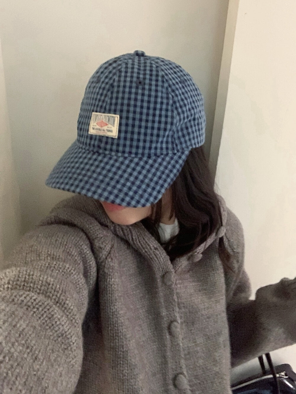 // 質感包扣連帽排扣毛衣