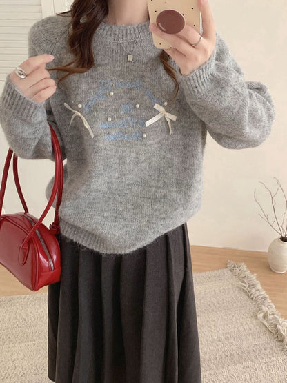 // 超美蝴蝶結絲帶加刺繡字NT