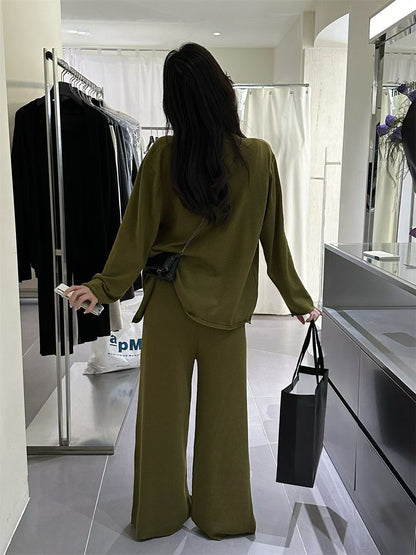 // 超氣質背心+外套+褲三件套