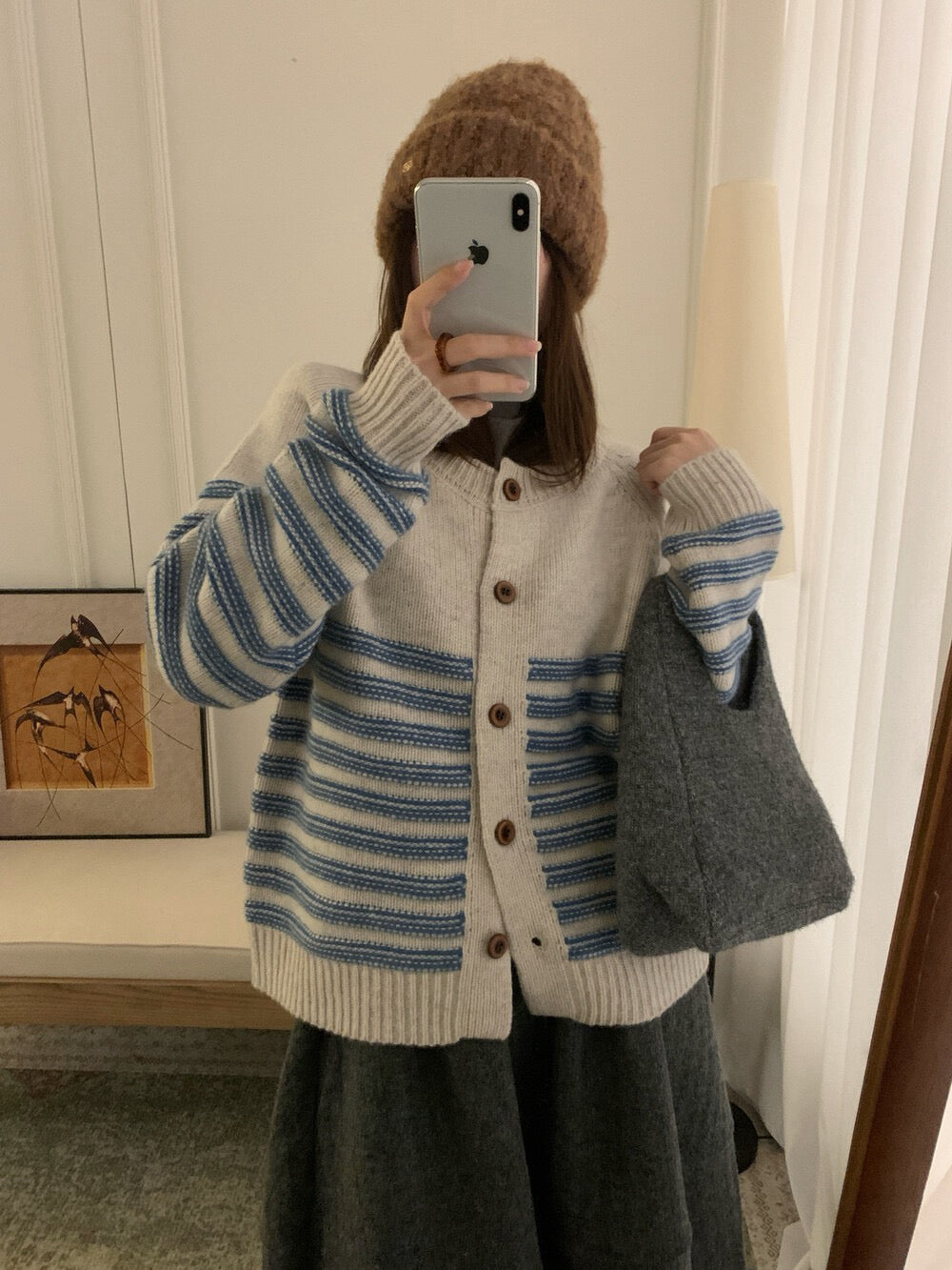 // 100%羊毛立體鈎線半間CD