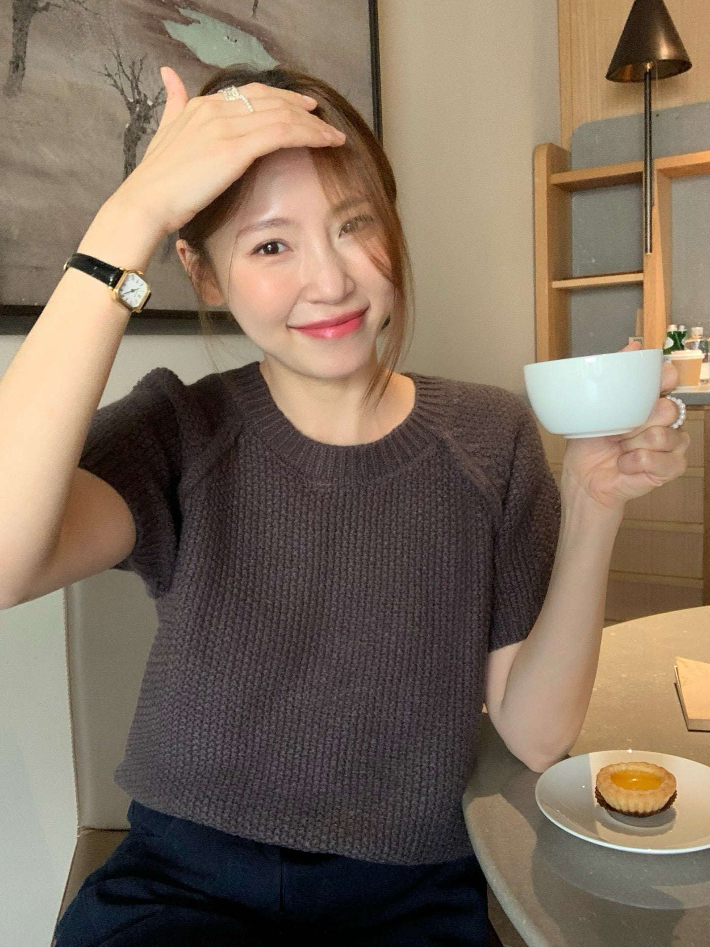 (部分現貨) // 簡約插肩圓領短袖NT