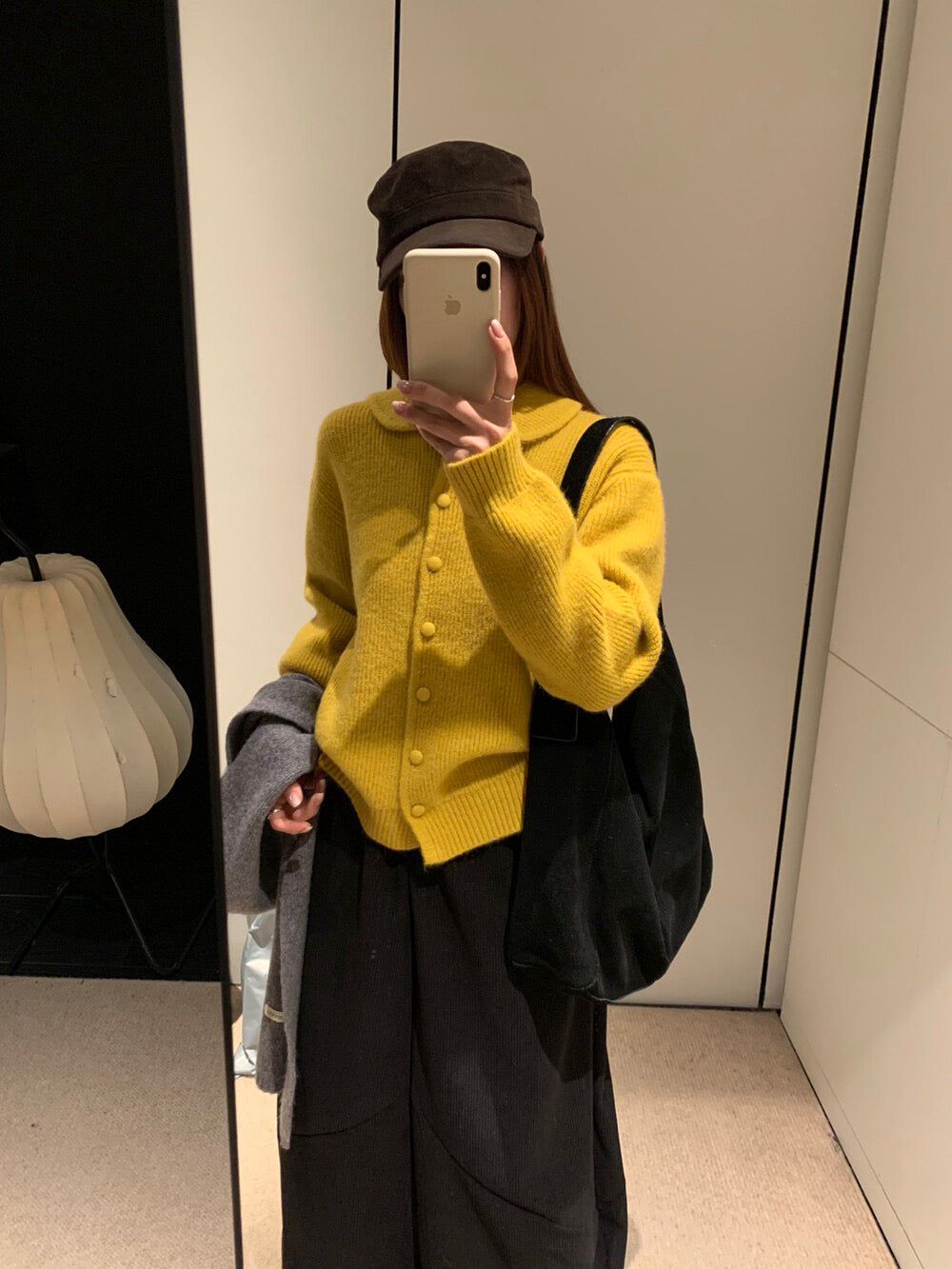 // 溫柔娃娃領包扣開胸NT