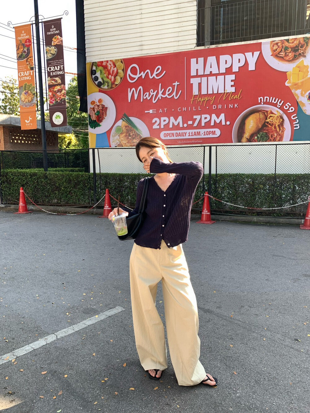 // 波浪卷卷邊直紋CD