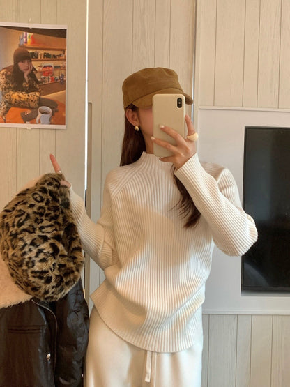 // 超美22色直坑紋不挑身型半領NT