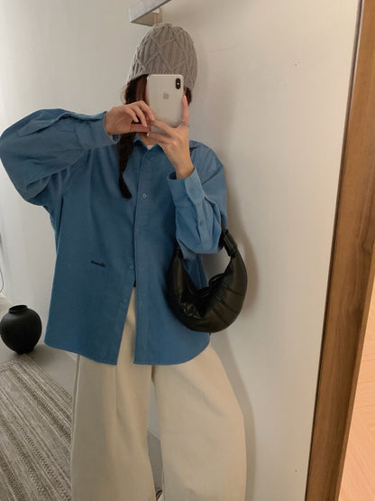 // 高質刺繡字燈芯絨SH