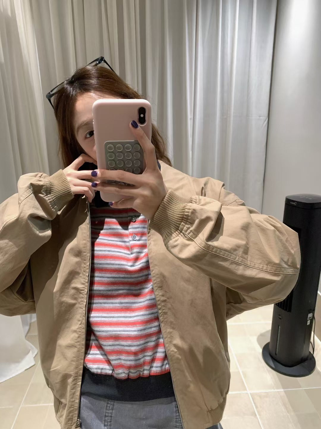 // 100%棉質拼間polo TEE