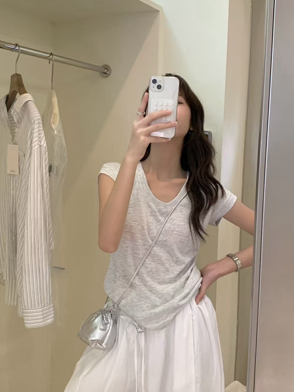 May part.4加購款🫜必包幾色的麻質靚色TEE