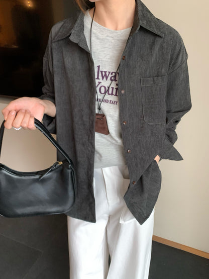 // 多色超柔軟燈芯絨口袋SH