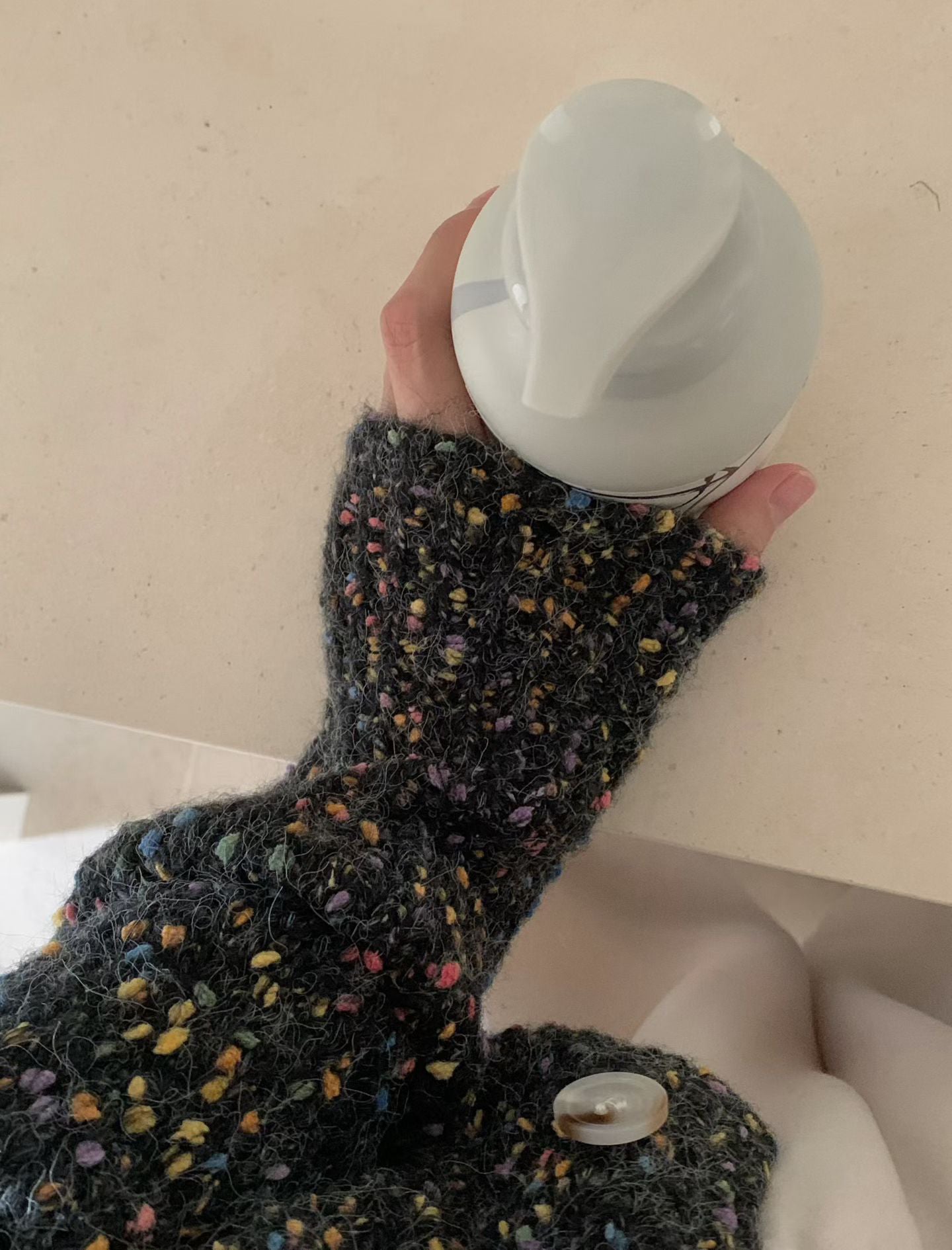 // 美美12%羊毛混彩點CD