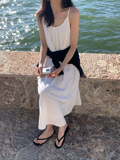 // 極簡風肌理感吊帶OPS