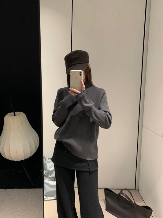 // 每色都超好看的卷邊直坑紋NT